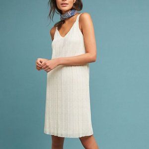 Meadow Rue Textured Prespa Pleated Dress